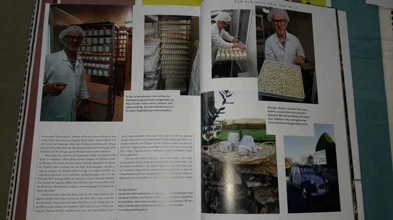 Page du magazine Oyyster, chambre d'affinage