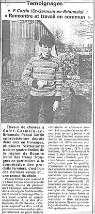 Portrait de Pascal Cottin, rubrique Témoignages